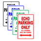 Toyota Echo Parking Only All Others Will Be Towed Aluminum Decor Garage Sign