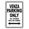 Toyota Venza Parking Only All Others Will Be Towed Aluminum Decor Garage Sign