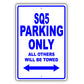 Audi Sq5 Parking Only All Others Will Be Towed Aluminum Decor Garage Sign