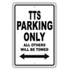 Audi Tts Parking Only All Others Will Be Towed Aluminum Decor Garage Sign