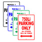 Bmw 750li Parking Only All Others Will Be Towed Aluminum Decor Garage Sign