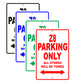 Bmw Z8 Parking Only All Others Will Be Towed Aluminum Decor Garage Sign