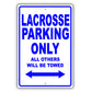 Buick Lacrosse Parking Only All Others Will Be Towed Aluminum Decor Garage Sign