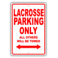 Buick Lacrosse Parking Only All Others Will Be Towed Aluminum Decor Garage Sign