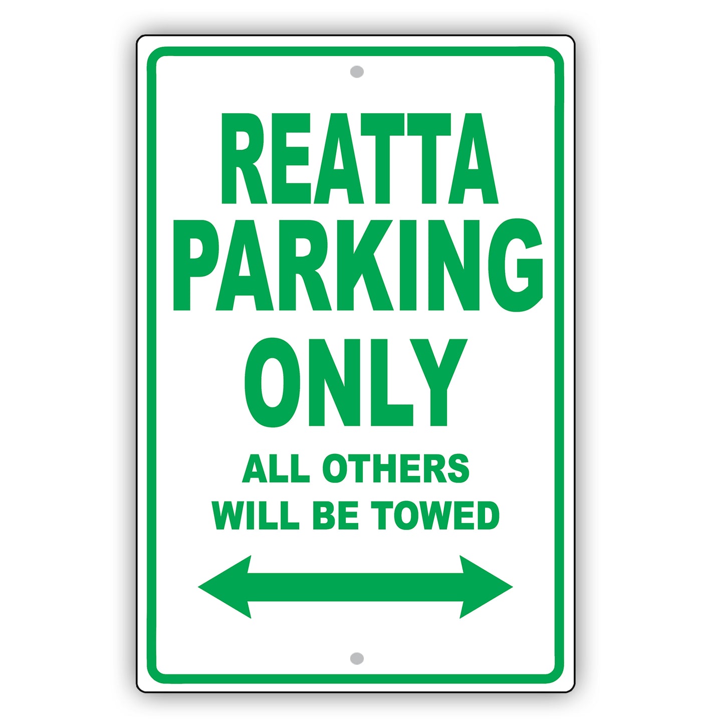 Buick Reatta Parking Only All Others Will Be Towed Aluminum Decor Garage Sign