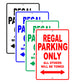Buick Regal Parking Only All Others Will Be Towed Aluminum Decor Garage Sign