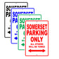 Buick Somerset Parking Only All Others Will Be Towed Aluminum Decor Garage Sign