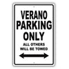 Buick Verano Parking Only All Others Will Be Towed Aluminum Decor Garage Sign