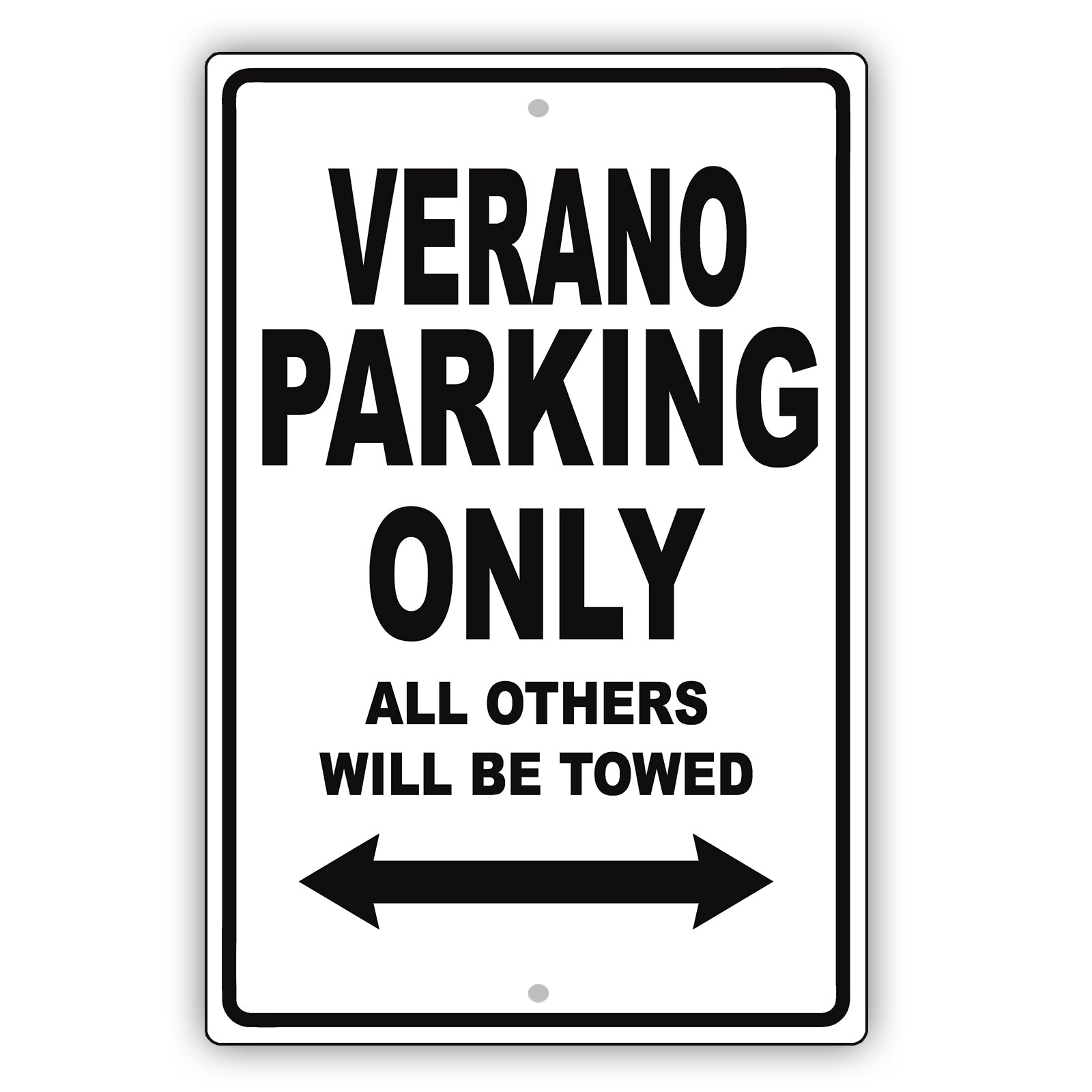 Buick Verano Parking Only All Others Will Be Towed Aluminum Decor Garage Sign