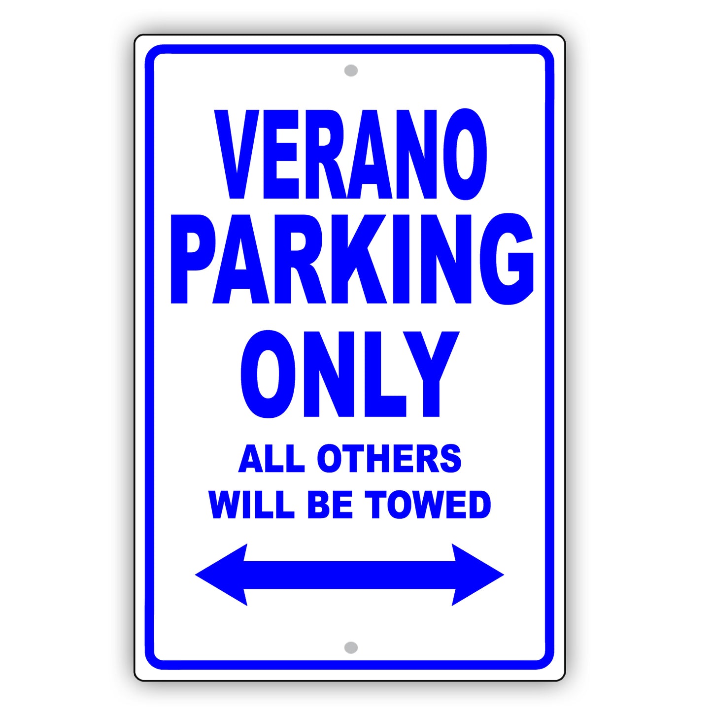 Buick Verano Parking Only All Others Will Be Towed Aluminum Decor Garage Sign