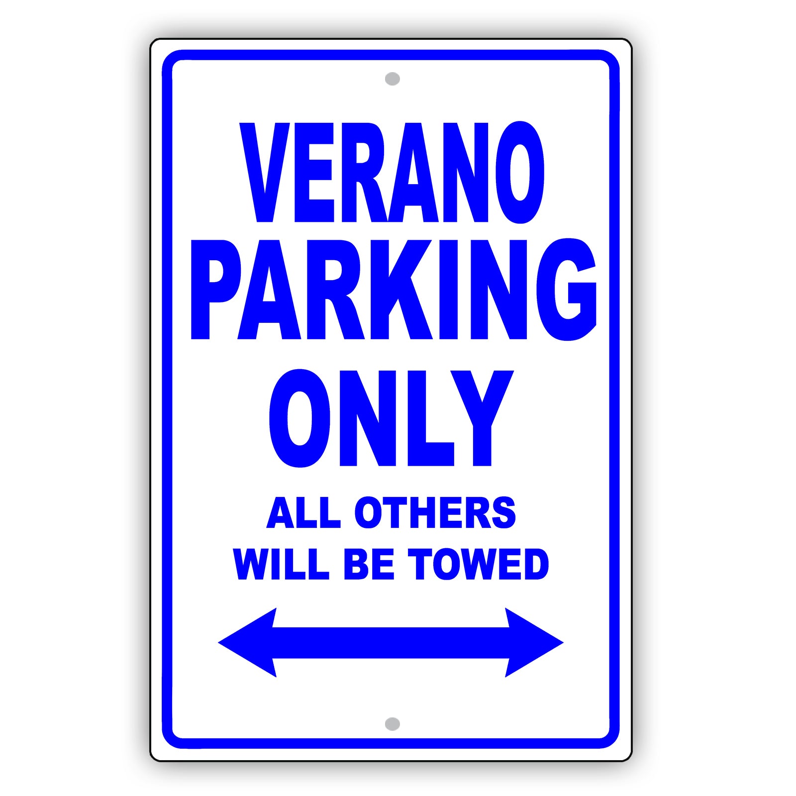 Buick Verano Parking Only All Others Will Be Towed Aluminum Decor Garage Sign