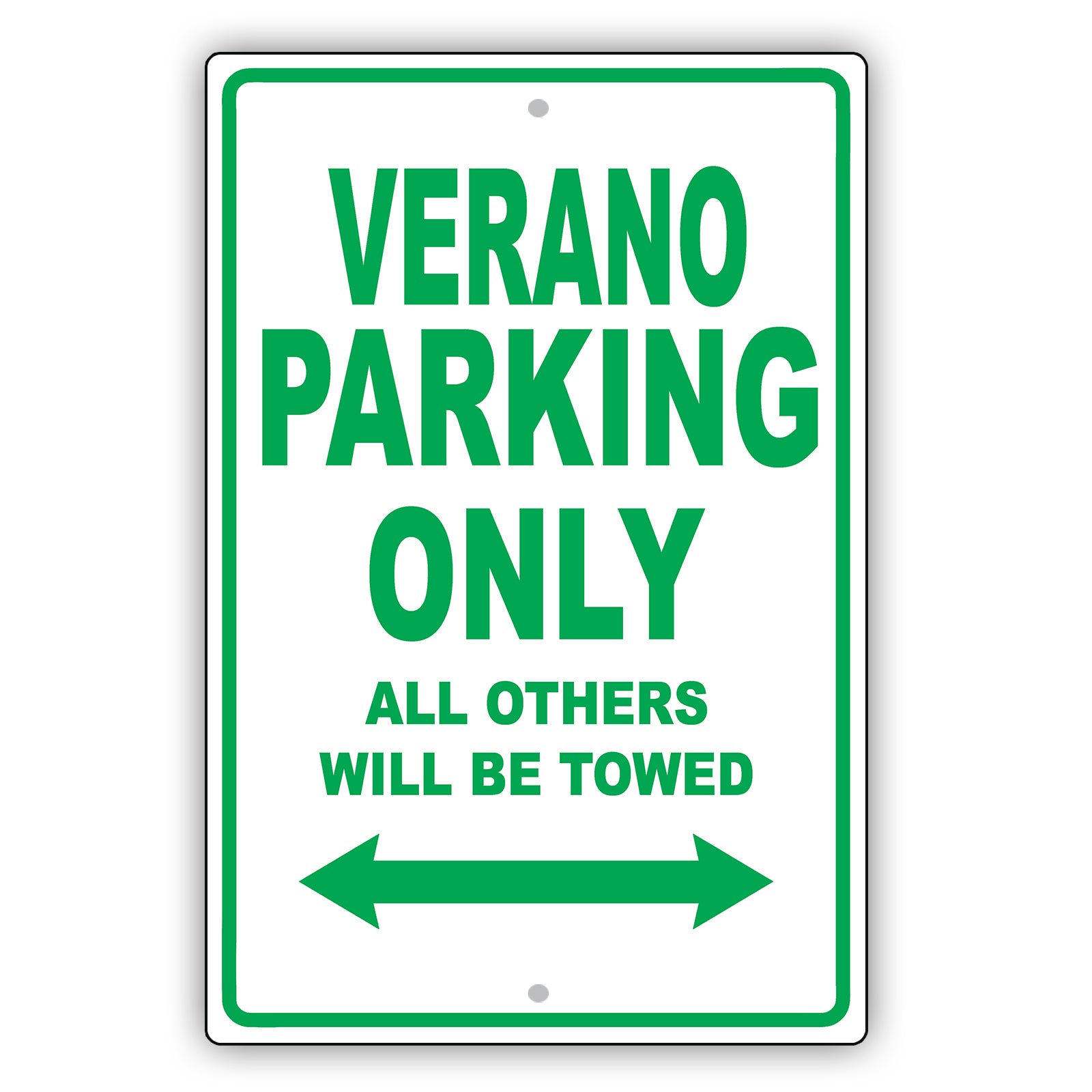 Buick Verano Parking Only All Others Will Be Towed Aluminum Decor Garage Sign