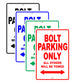 Chevrolet Bolt Parking Only All Others Will Be Towed Aluminum Decor Garage Sign