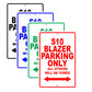 Chevrolet S10 Blazer Parking Only All Others Will Be Towed Aluminum Decor Garage Sign