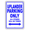 Chevrolet Uplander Parking Only All Others Will Be Towed Aluminum Decor Garage Sign