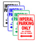 Chrysler Imperial Parking Only All Others Will Be Towed Aluminum Decor Garage Sign