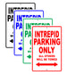 Chrysler Intrepid Parking Only All Others Will Be Towed Aluminum Decor Garage Sign