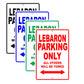 Chrysler Lebaron Parking Only All Others Will Be Towed Aluminum Decor Garage Sign
