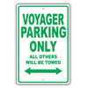 Chrysler Voyager Parking Only All Others Will Be Towed Aluminum Decor Garage Sign