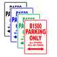 Dodge B1500 Parking Only All Others Will Be Towed Aluminum Decor Garage Sign