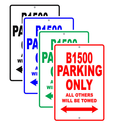 Dodge B1500 Parking Only All Others Will Be Towed Aluminum Decor Garage Sign