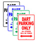 Dodge Dart Parking Only All Others Will Be Towed Aluminum Decor Garage Sign
