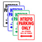 Dodge Intrepid Parking Only All Others Will Be Towed Aluminum Decor Garage Sign