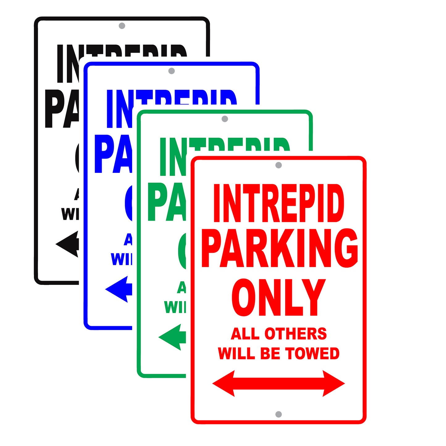 Dodge Intrepid Parking Only All Others Will Be Towed Aluminum Decor Garage Sign