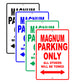 Dodge Magnum Parking Only All Others Will Be Towed Aluminum Decor Garage Sign