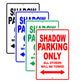 Dodge Shadow Parking Only All Others Will Be Towed Aluminum Decor Garage Sign