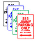 Gmc S15 Jimmy Parking Only All Others Will Be Towed Aluminum Decor Garage Sign