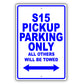 Gmc S15 Pickup Parking Only All Others Will Be Towed Aluminum Decor Garage Sign
