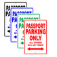 Honda Passport Parking Only All Others Will Be Towed Aluminum Decor Garage Sign