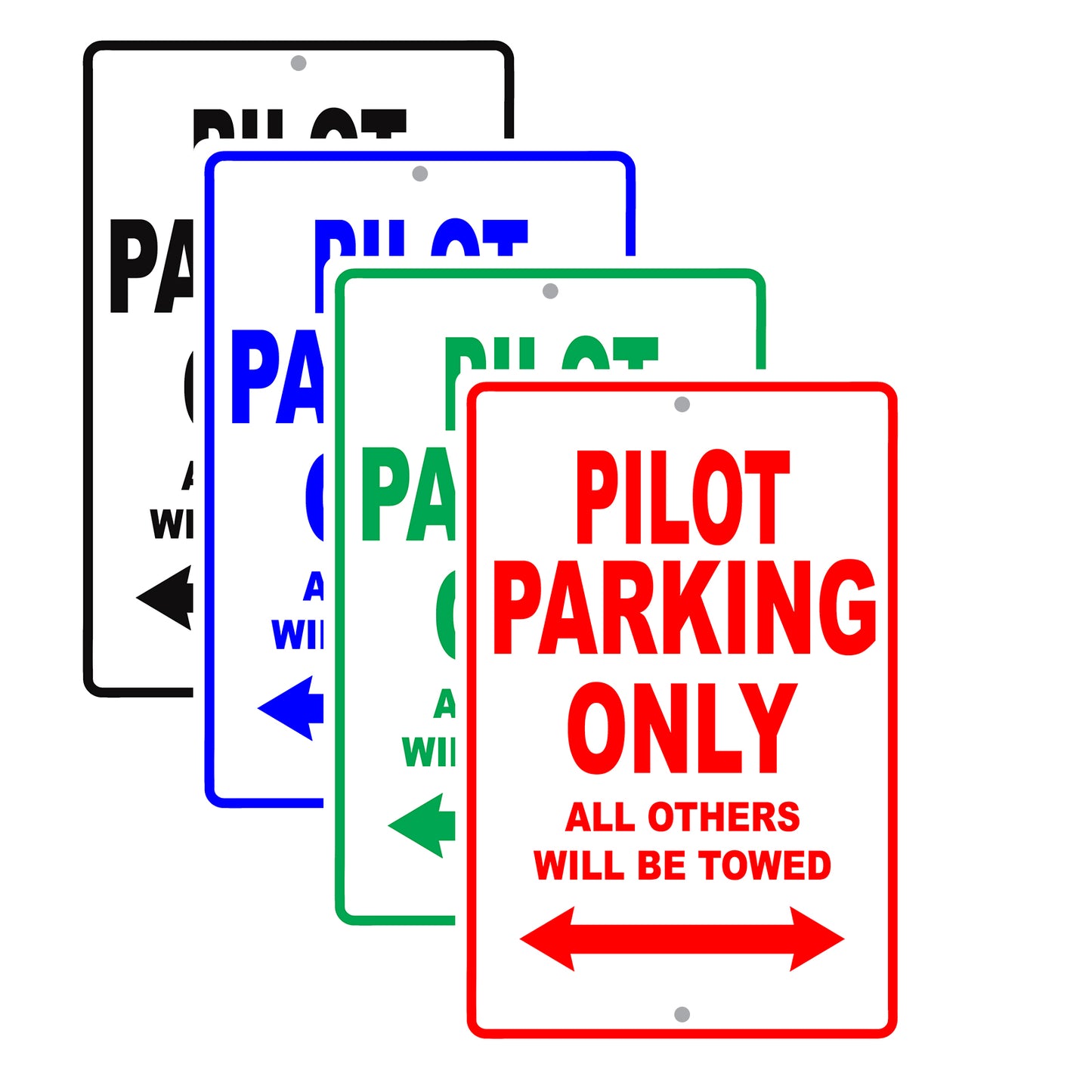 Honda Pilot Parking Only All Others Will Be Towed Aluminum Decor Garage Sign