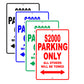Honda S2000 Parking Only All Others Will Be Towed Aluminum Decor Garage Sign