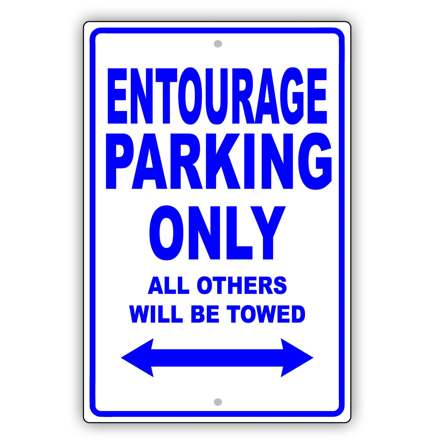 Hyundai Entourage Parking Only All Others Will Be Towed Aluminum Decor Garage Sign