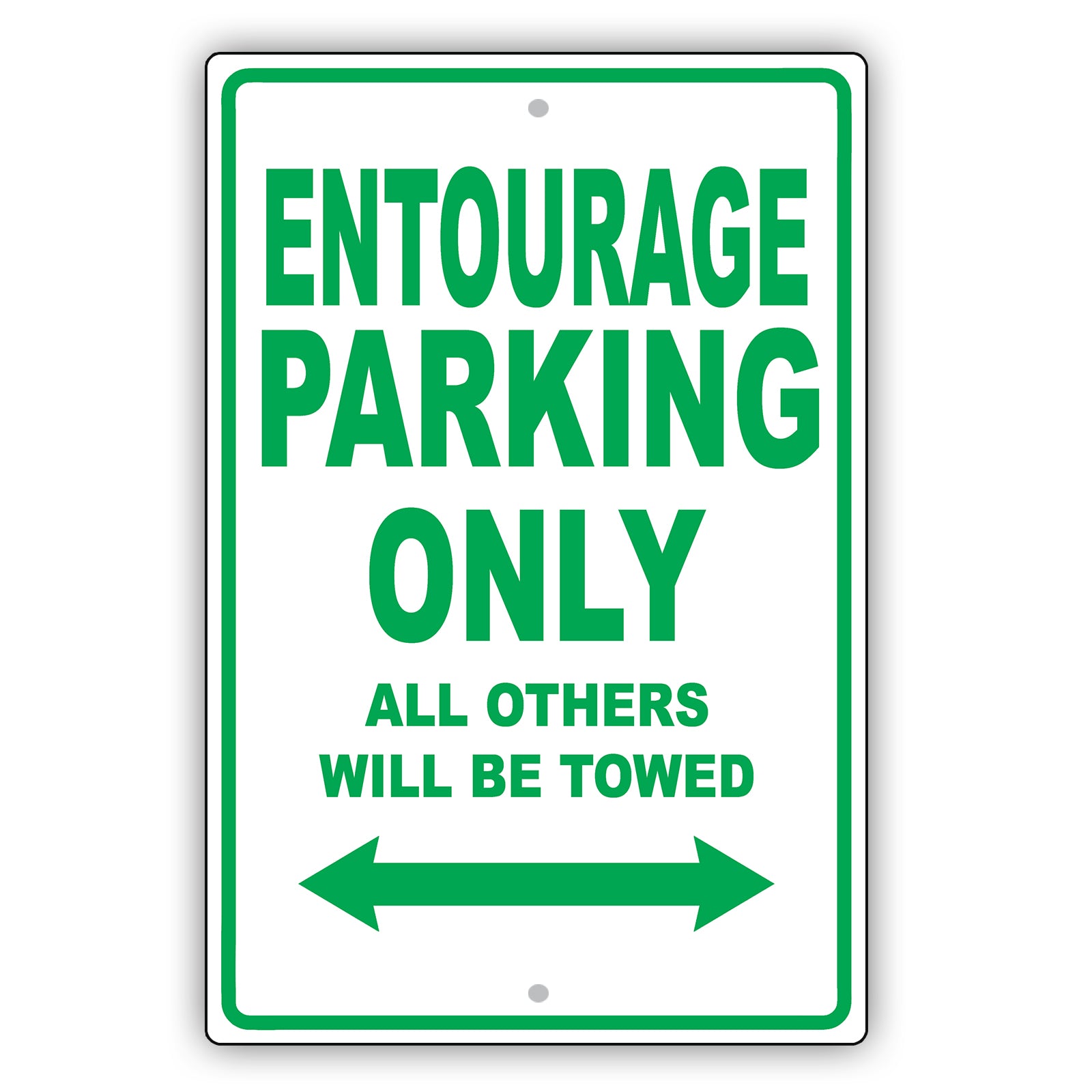 Hyundai Entourage Parking Only All Others Will Be Towed Aluminum Decor Garage Sign