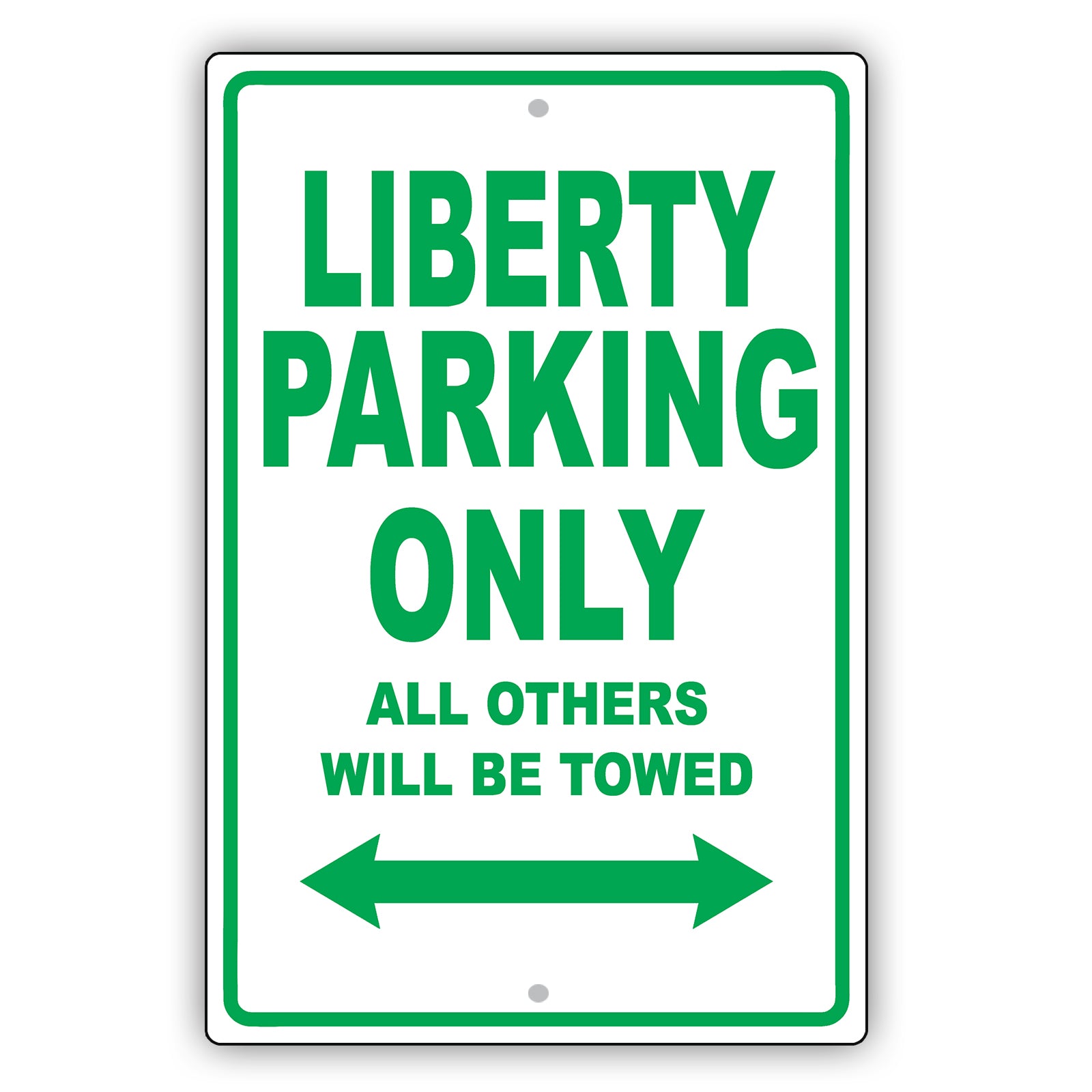 Jeep Liberty Parking Only All Others Will Be Towed Aluminum Decor Garage Sign