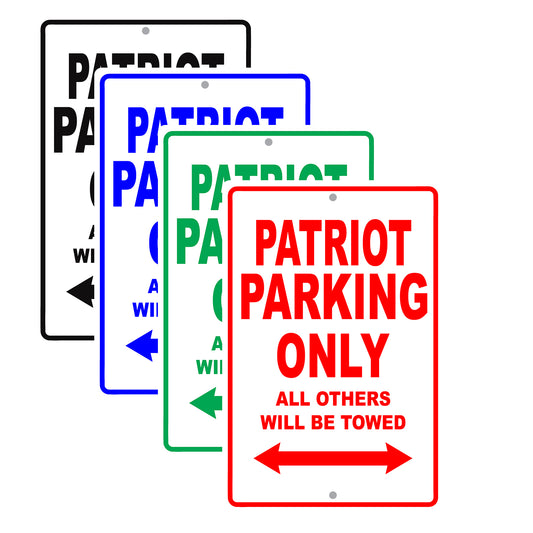 Jeep Patriot Parking Only All Others Will Be Towed Aluminum Decor Garage Sign