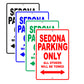Kia Sedona Parking Only All Others Will Be Towed Aluminum Decor Garage Sign