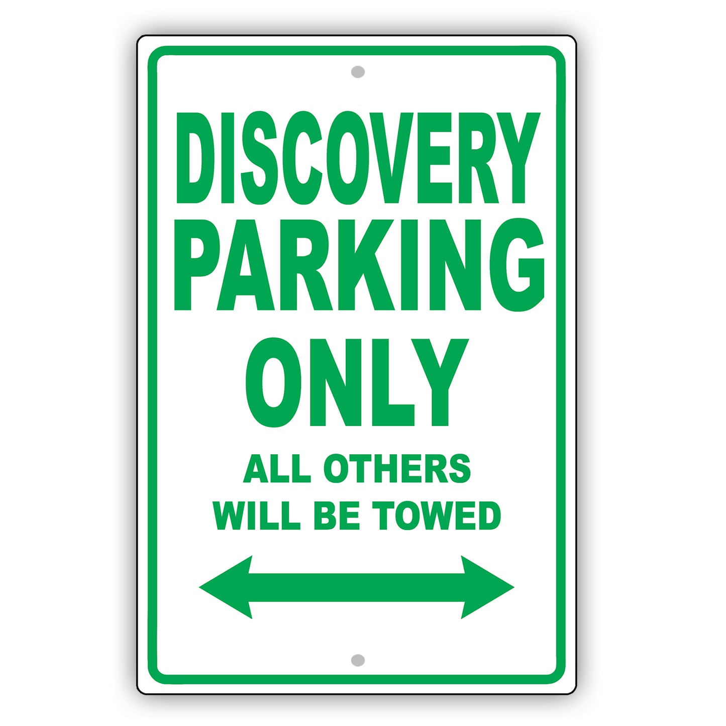 Land Rover Discovery Parking Only All Others Will Be Towed Aluminum Decor Garage Sign