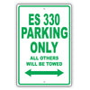 Lexus Es 330 Parking Only All Others Will Be Towed Aluminum Decor Garage Sign