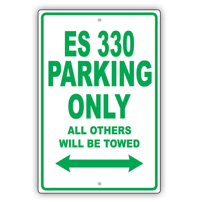 Lexus Es 330 Parking Only All Others Will Be Towed Aluminum Decor Garage Sign
