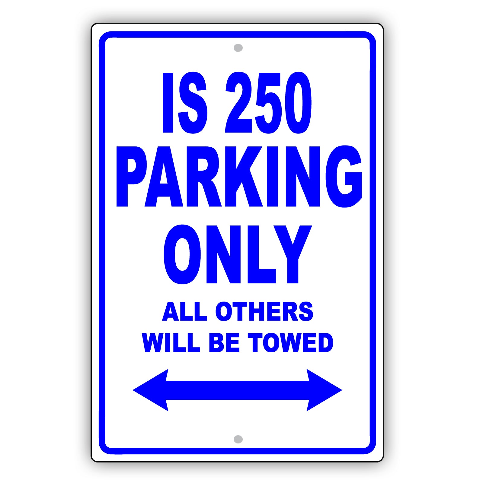 Lexus Is 250 Parking Only All Others Will Be Towed Aluminum Decor Garage Sign