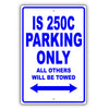 Lexus Is 250c Parking Only All Others Will Be Towed Aluminum Decor Garage Sign