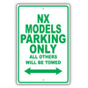 Lexus Nx Models Parking Only All Others Will Be Towed Aluminum Decor Garage Sign
