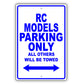 Lexus Rc Models Parking Only All Others Will Be Towed Aluminum Decor Garage Sign