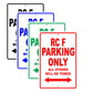 Lexus Rc F Parking Only All Others Will Be Towed Aluminum Decor Garage Sign
