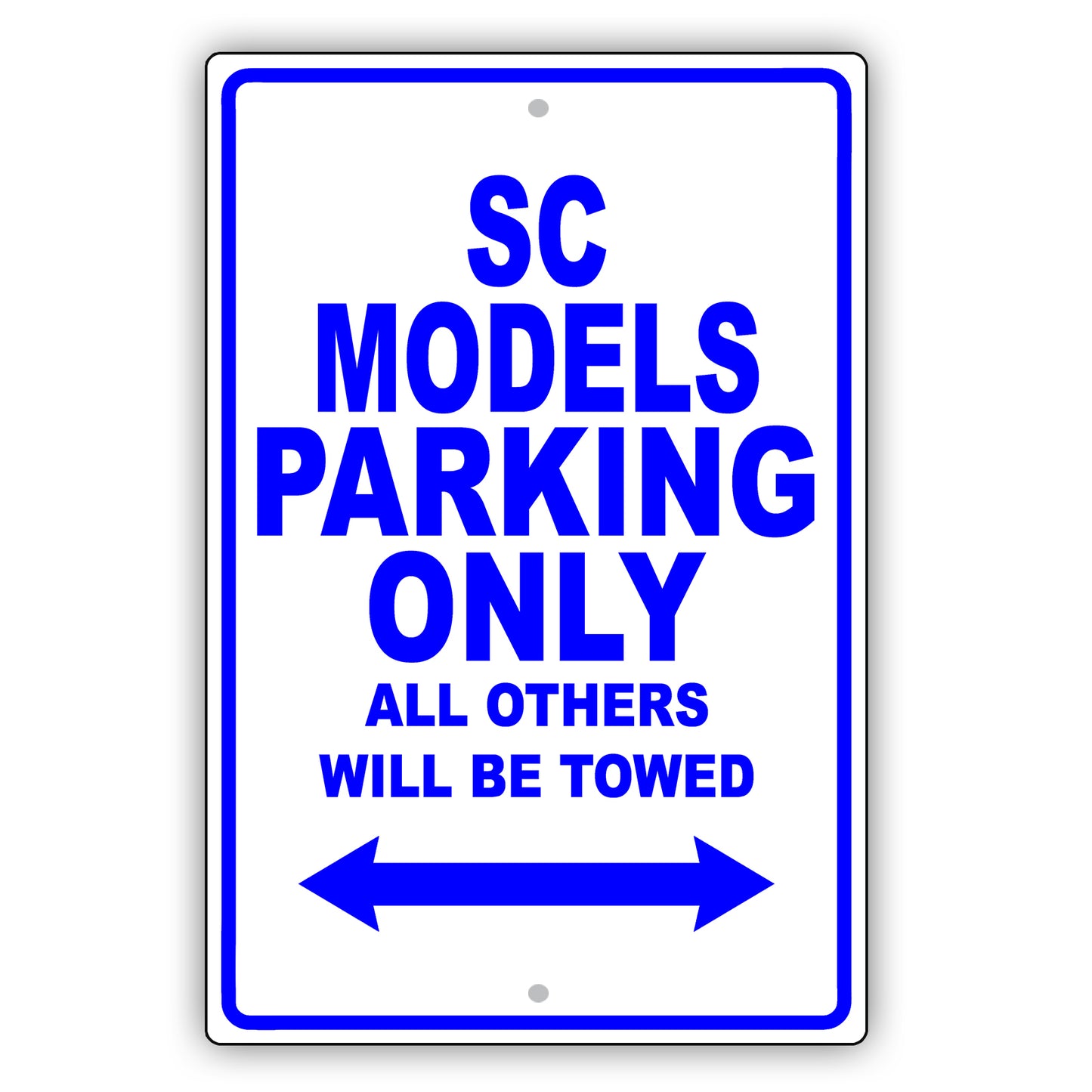 Lexus Sc Models Parking Only All Others Will Be Towed Aluminum Decor Garage Sign