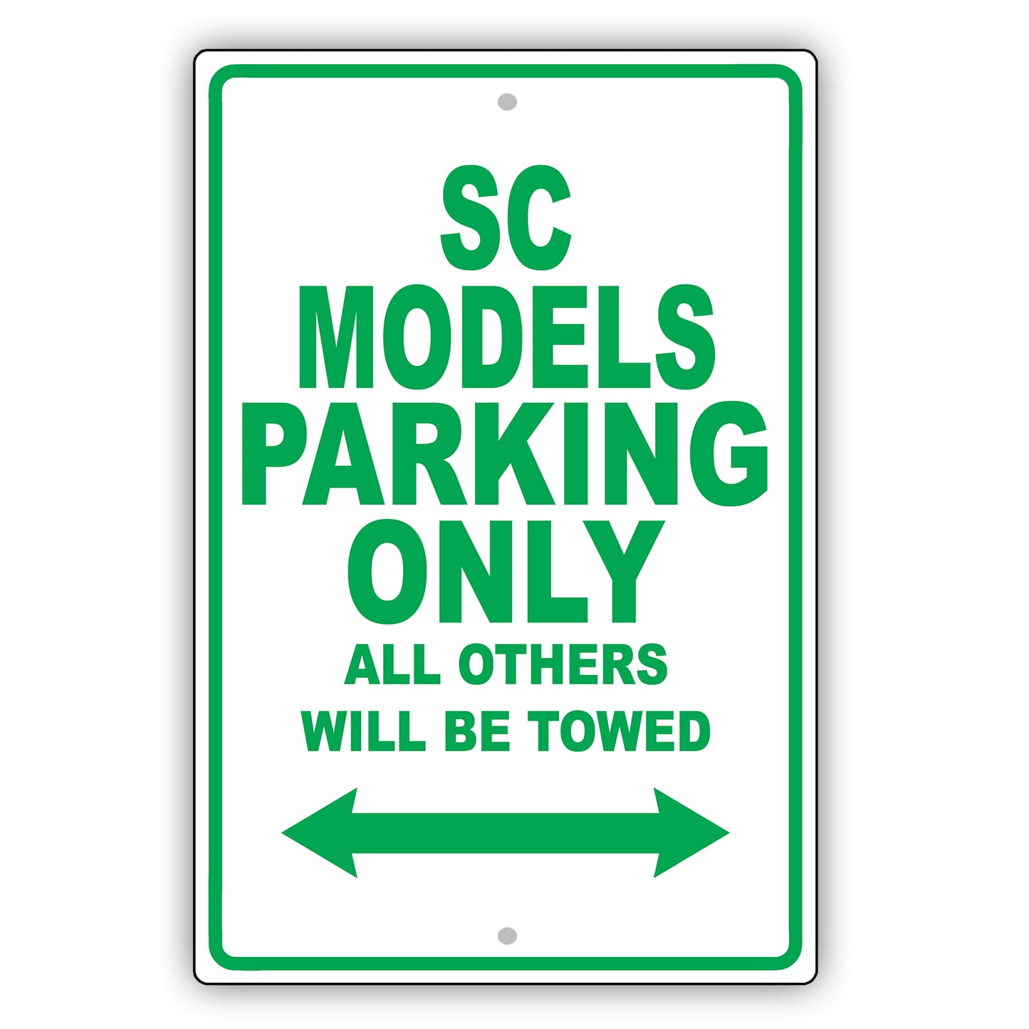 Lexus Sc Models Parking Only All Others Will Be Towed Aluminum Decor Garage Sign